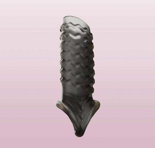 Penis Extension Sleeve and Cock Ring Set