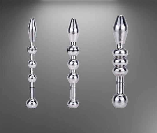 Stainless Steel Urethral Dilator Set || Male Sounding Stretcher Plug Insert Rods BDSM || LGBTQ Gay Sperm Stopper Plug || Orgasm Enhancement