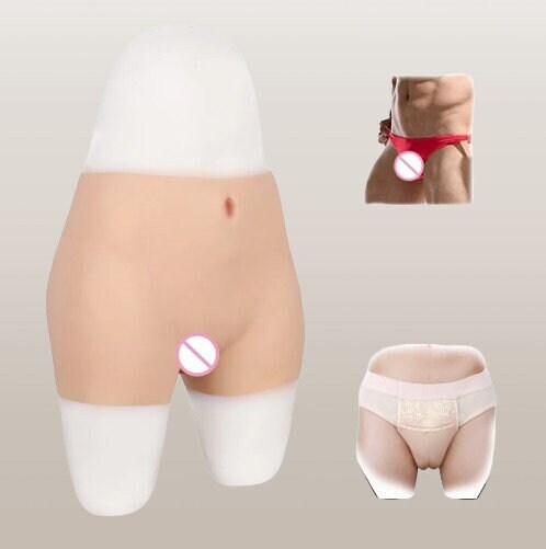 Silicone Fake Vagina Underwear
