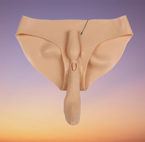 Fake Silicone Vagina Underwear Pants || Crossdresser, Transgender, Dragqueen Cosplay || Queer Sissy Panties || Penis Concealment Public LGBT