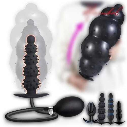 Expand Inflatable Anal Plug || Huge Butt Toy for Men/Women || Massager & Masturbator || Dilator Stretcher Stretching Bedroom Restraint LGBTQ