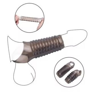 Penis Extension Sleeve and Cock Ring Set - view 7