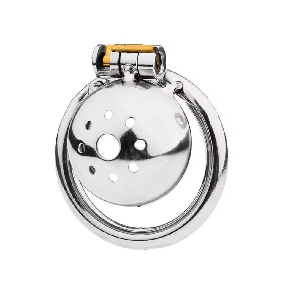 Chastity Cage with Urethral Plug - view 8