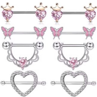 Stainless Steel Nipple Barbell