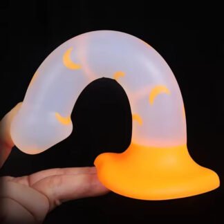 Luminous Jelly Dildo for Beginners - view 7