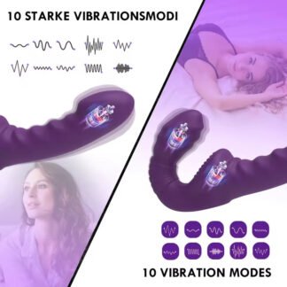 Strapless Double Vibrator – 10 Speeds