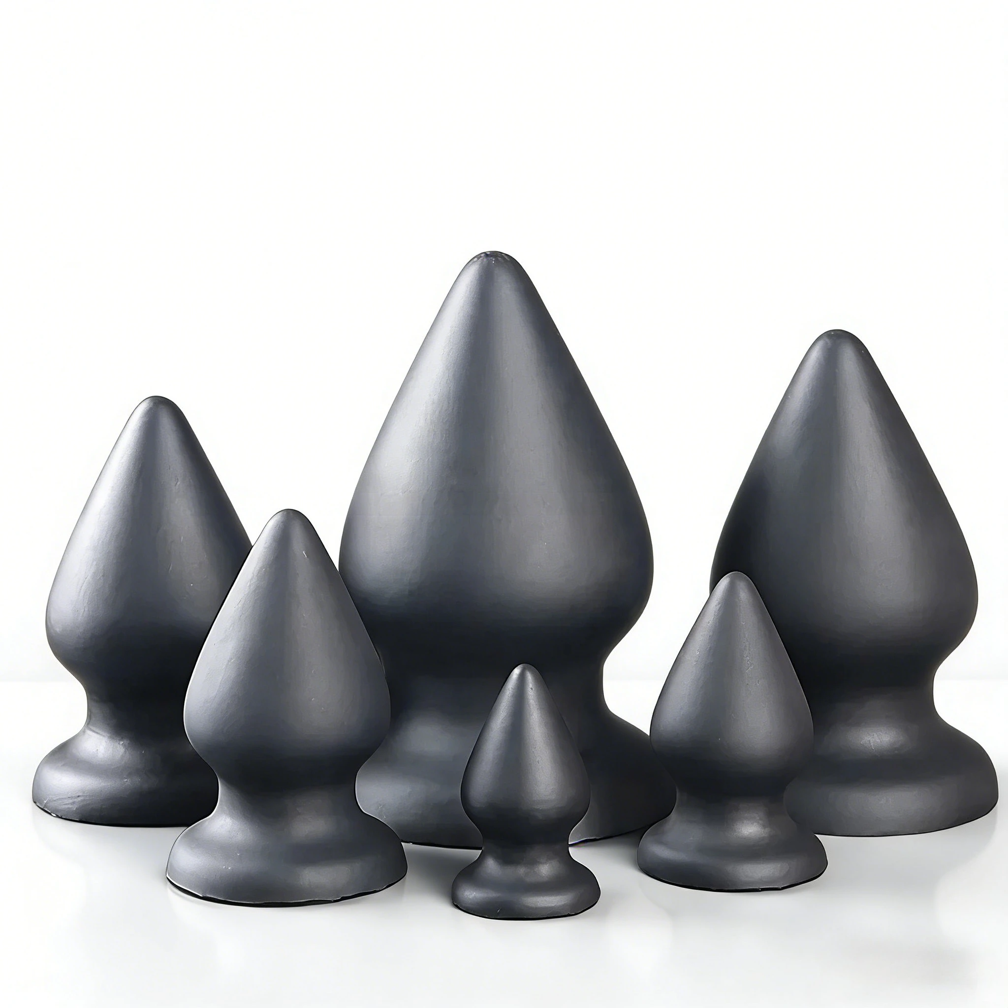 Soft Silicone Anal Plug - 3 Sizes