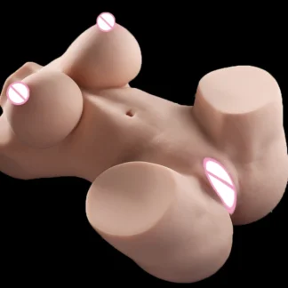 Handheld Torso-Shaped Male Masturbator