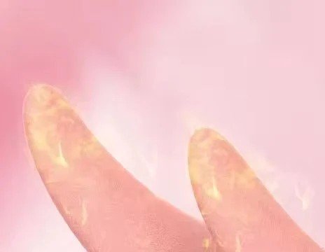 Double tongue licking vibrator twin tips
